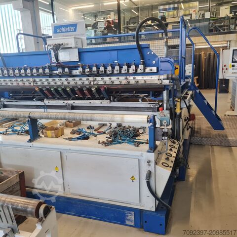 Drahtgitterschweissmaschine Schlatter MG600/MG24.4/10Sp-AC