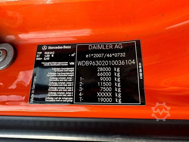 Hook arm system Mercedes-Benz Actros 2845 6X2 HIAB HAAKARM