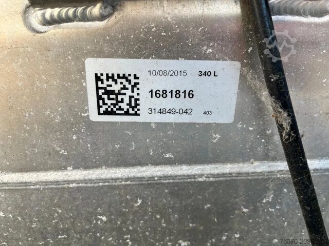 Fuel tank DAF Brandstoftank Diesel 340L 1681816