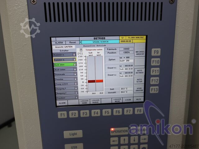Thermal shock test chamber RS-Simulatoren ST2K320/45 K