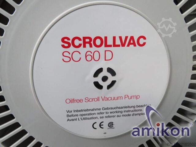 Vakuumpumpe Scrollvac Leybold SC60D