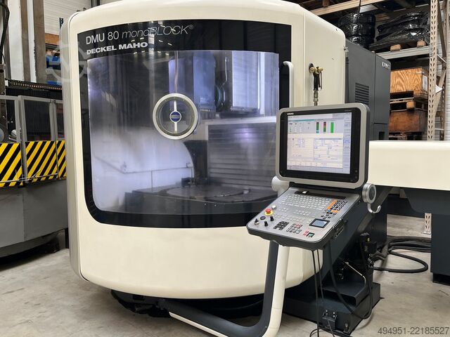 5-axis machining center DMG MORI DMU 80 Monoblock