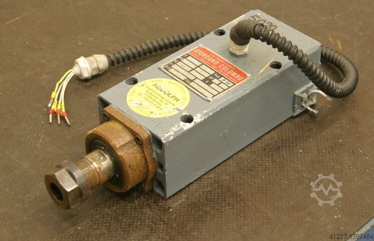 Milling motor for edge processing machines Giordano Colmbo RV.55FpA