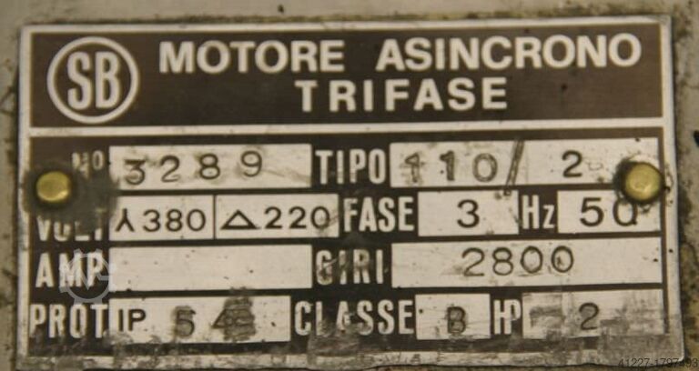 Fräsmotor für Kantenbearbeitungsmaschinen SB 110/2
