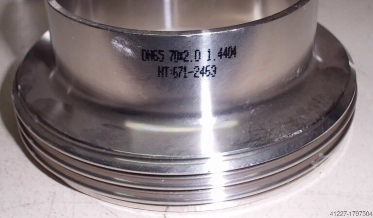 Milk pipe fitting Edelstahl verschiedene Typen