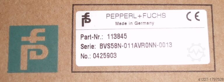 Absolute rotary encoder Pepperl+Fuchs BVS58N-011AVR0NN-0013