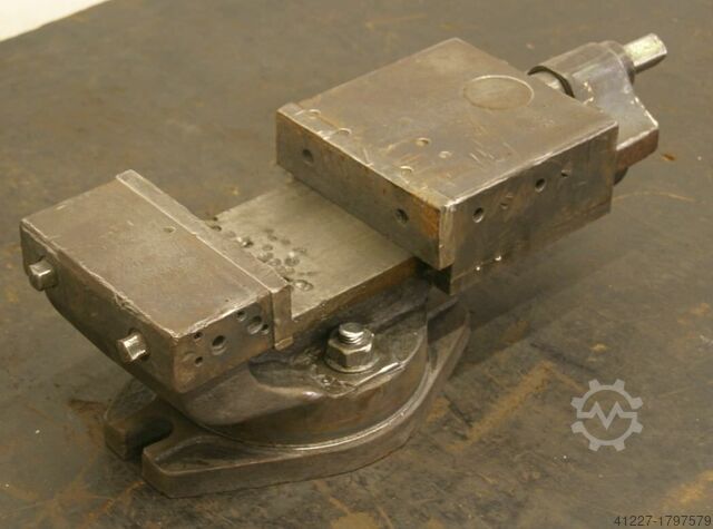 Maschinenschraubstock Stahl Spanweite 110 mm