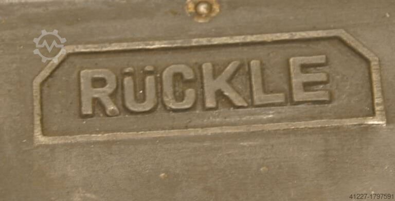 Machine vice Rückle Spannweite 170 mm