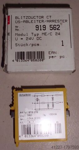 Combined surge arrester module Dehn Verschiedene Typen