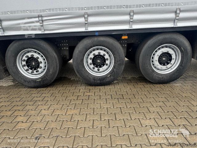 Open semitrailer with tarp Schmitz Cargobull Curtainsider Standard