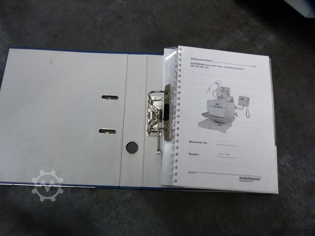 Fräsmaschine KUNZMANN WF 4/3 TNC 124