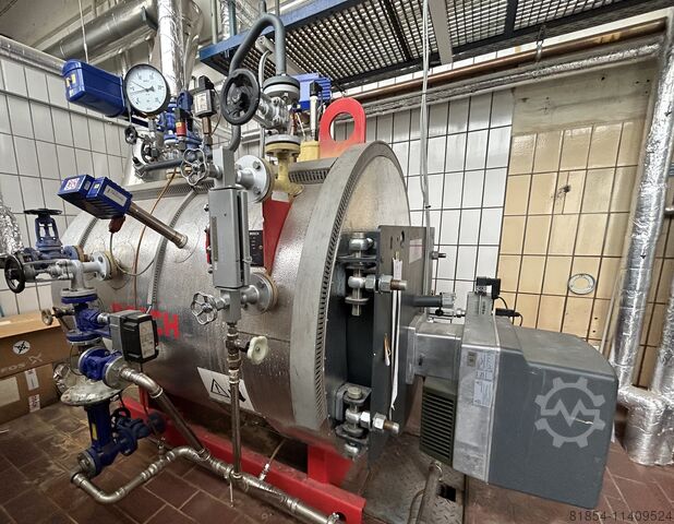 Bosch U-HD 350 Kg/h. Bj2015 Weishaupt burner gas or oil possible Bosch U-HD 350 Kg/h. Bj2015 Weishaupt Brenner Gas oder Öl möglich Bosch U-HD 350 Kg/h. Bj2015 Weishaupt Brenner Gas oder Öl möglich