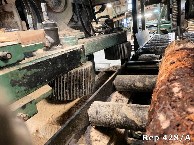 Twin bandsaw roundabout return MEM 105 twin return