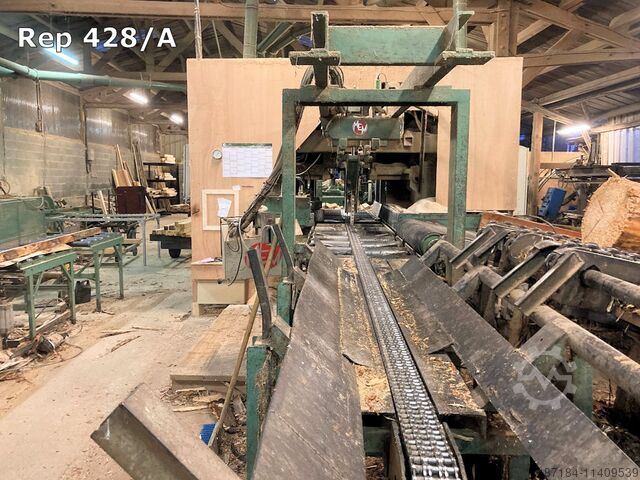 Twin bandsaw roundabout return MEM 105 twin return