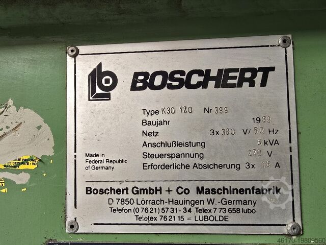 Ausklinkmaschine Boschert Vari K30 120