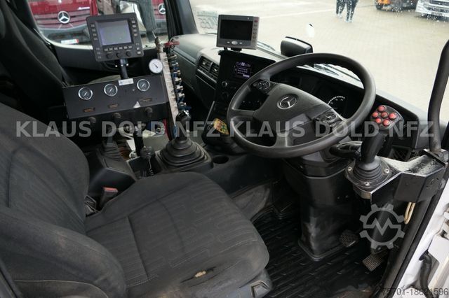 Kehrmaschine MERCEDES-BENZ Arocs 1840 Straßenkehrmaschine BH 9 Kamera