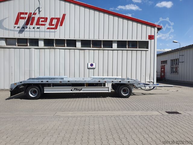 Trailer for Roll-Off Containers Fliegl Kombianhänger ZPS 200 K-Jumbo-Z