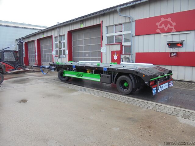 Trailer for Roll-Off Containers Fliegl Kombianhänger ZPS 200 K-Jumbo-Z