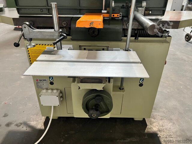 Surface and thickness planer & thickness planer SCM FS410