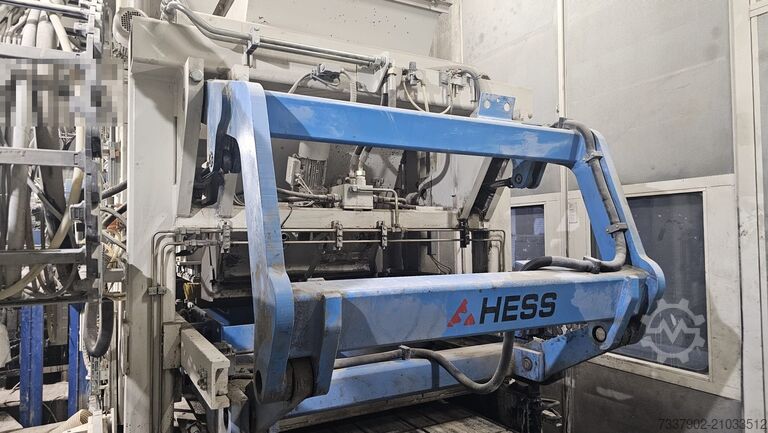 Concrete block machine HESS1500 2.1 SVA