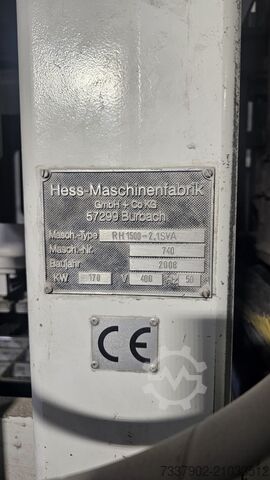 Concrete block machine HESS1500 2.1 SVA