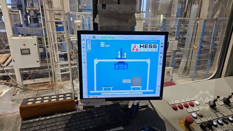 Concrete block machine HESS1500 2.1 SVA