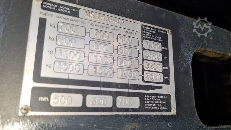 STOCCATORE ELETTRICO Yale MS 15X-42