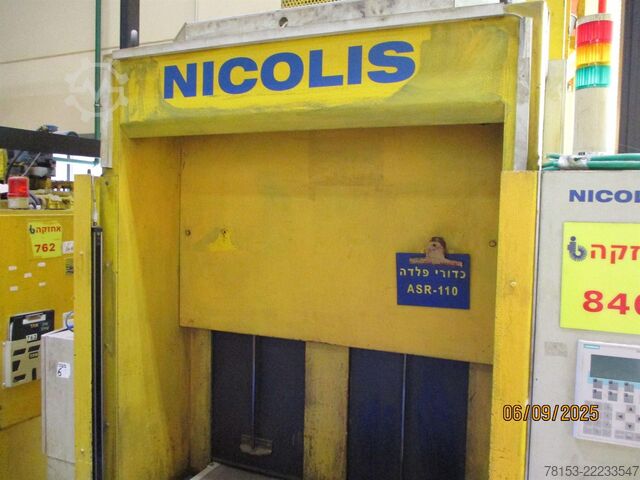 Shot Peening System with Media Reclaim Nicolis 