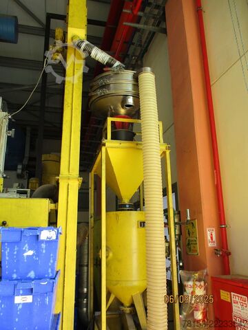 Shot Peening System with Media Reclaim Nicolis 