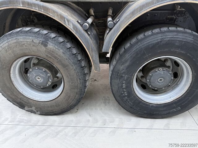 Tipper truck Mercedes-Benz Actros 4151K V8 KIPPER 8x4 Euro5 40Ton