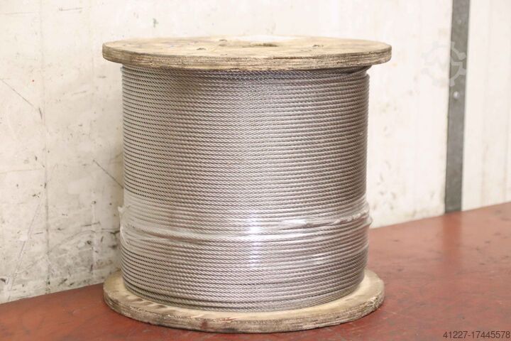 Edelstahlseil Kranseil Ø 4 mm 500 m Edelstahl 7x19-4MM