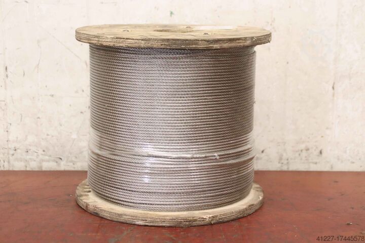 Edelstahlseil Kranseil Ø 4 mm 500 m Edelstahl 7x19-4MM