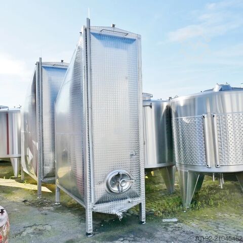 6100 Liter Rechteckbehälter aus V2A Rieger 9658