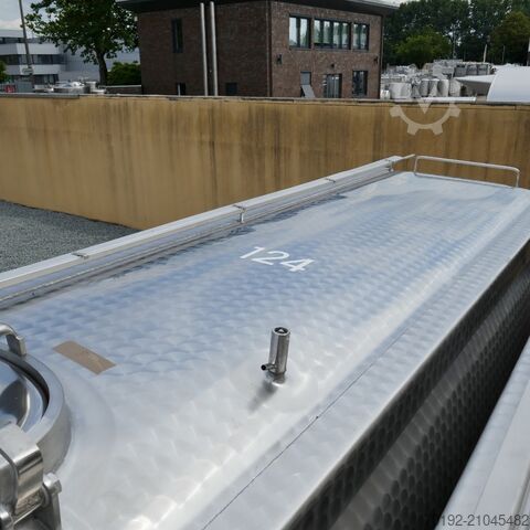 6100 Liter Rechteckbehälter aus V2A Rieger 9658