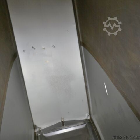 6100 Liter Rechteckbehälter aus V2A Rieger 9658