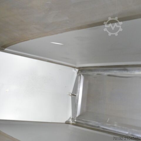 6100 Liter Rechteckbehälter aus V2A Rieger 9658