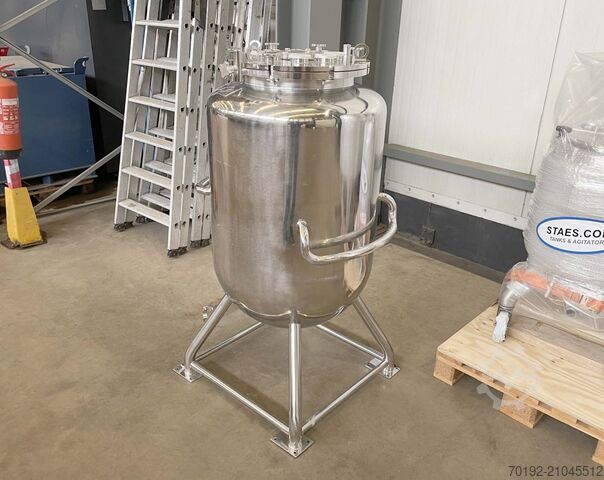 300 liter pressure vessel made of V2A stainless steel S16632