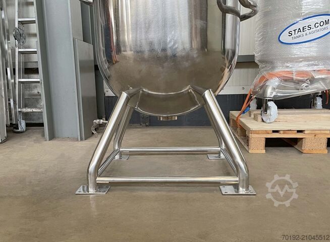 300 liter pressure vessel made of V2A stainless steel S16632
