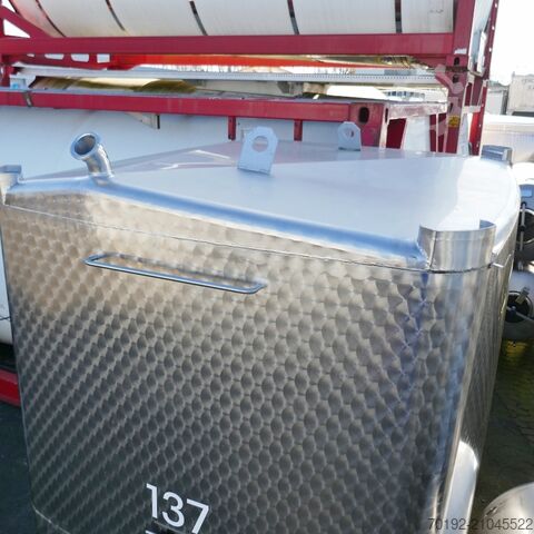 5200 liter rectangular tank made of V2A stainless steel Möschle 9643