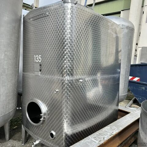 5200 liter rectangular tank made of V2A stainless steel Möschle 9643