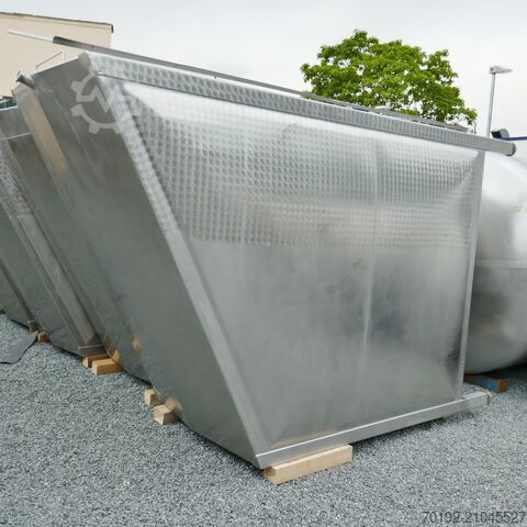 8800 Liter Rechteckbehälter aus V2A Rieger 9642