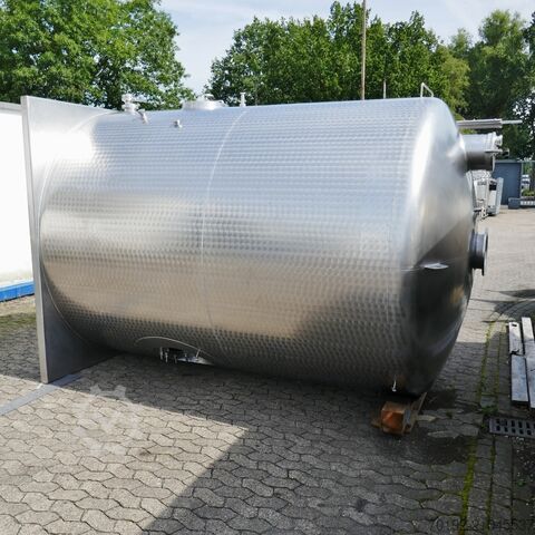 10000 Liter Behälter aus V2A mit Propellerrührwerk Rieger 9641