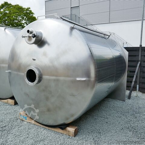 10000 Liter Behälter aus V2A mit Propellerrührwerk Rieger 9641