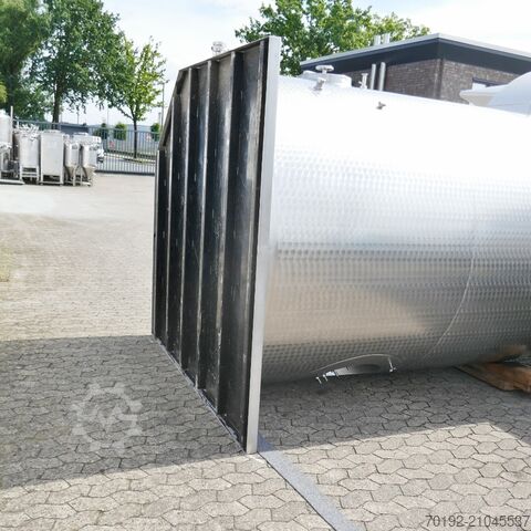 10000 Liter Behälter aus V2A mit Propellerrührwerk Rieger 9641