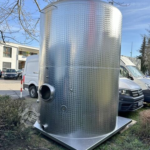 10000 Liter Behälter aus V2A mit Propellerrührwerk Rieger 9641