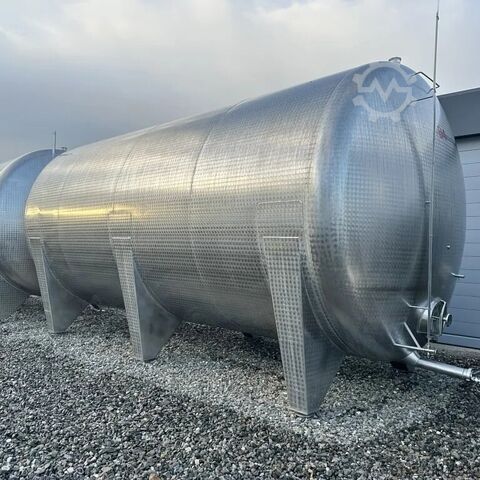 48000 Liter horizontaler Lagertank aus V2A Rieger 9639
