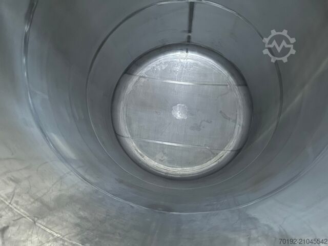 48000 Liter horizontaler Lagertank aus V2A Rieger 9639