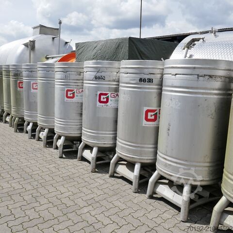 600 Liter Druckcontainer aus V2A Stöcklin 9583