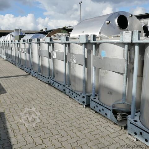1251 liter IBC container made of V4A Azzini 9568