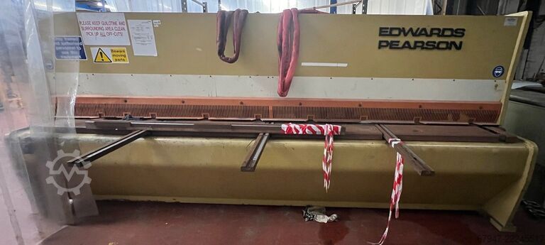 Edwards Pearson Hydraulic Guillotine 4m EDWARDS PEARSON V.E. SHEAR 6.5/4080